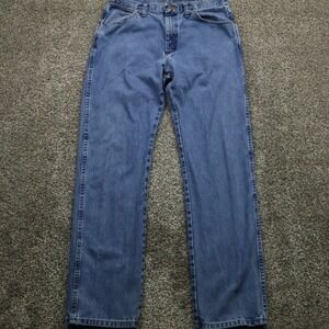 Wrangler Jeans Mens 32x33 cowboy cut 13mnwz light wash Workwear Cowboy Western‎